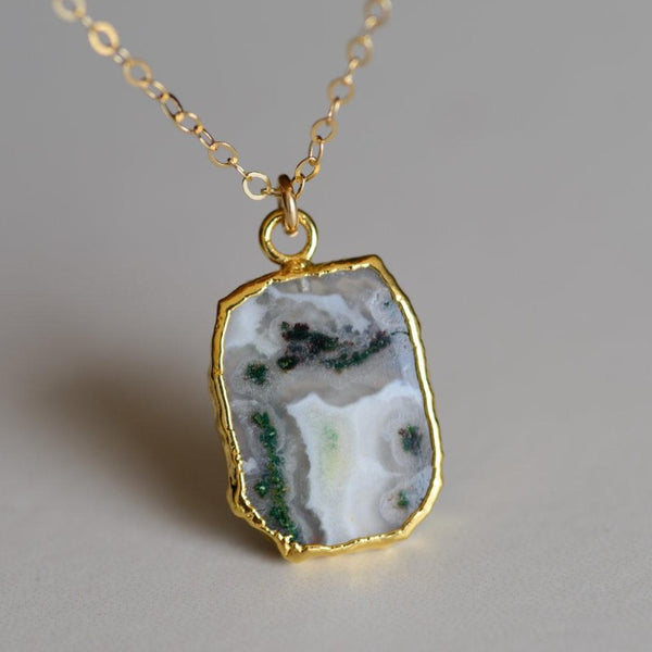 Solar Quartz Necklace | Healing Stones | Women's Jewelry – Leslie