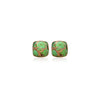 Mohave Oyster Turquoise Cutie Gemlet Studs