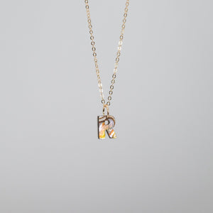Abalone Letter Necklace