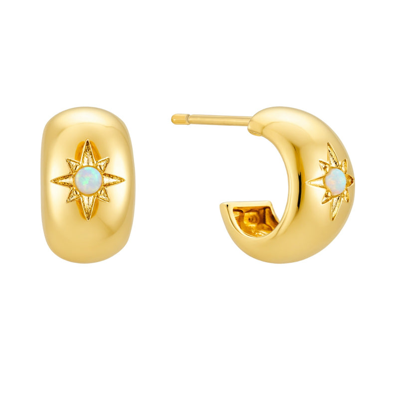 Opal stud hug