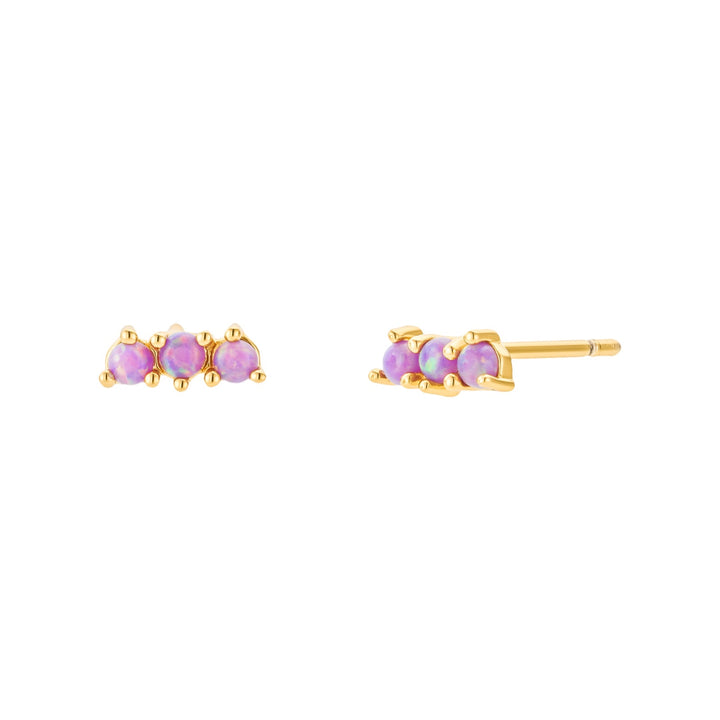 Triple Pave Studs