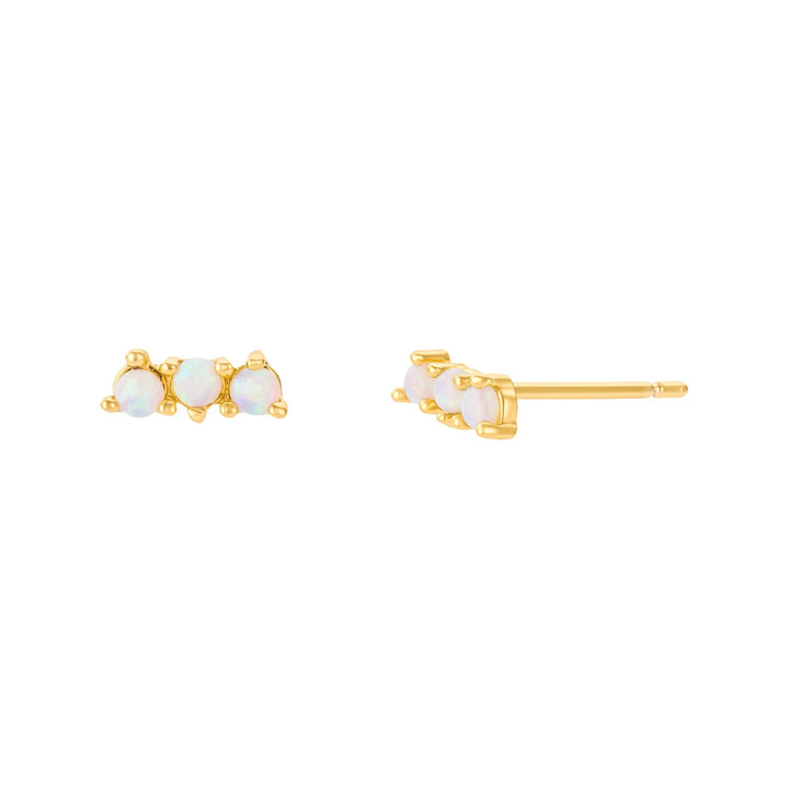 Triple Pave Studs
