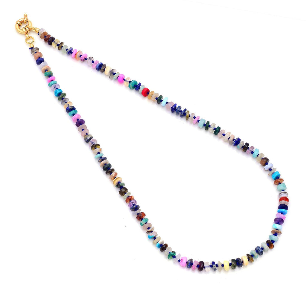 Mixed Gemstone Bead necklace