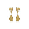 Queen Prong Sponge Coral Earrings