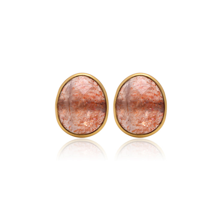 Rose Cut Freeform Studs
