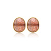 Rose Cut Freeform Studs