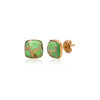 Mohave Oyster Turquoise Cutie Gemlet Studs