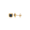 Saturn Tourmaline Studs