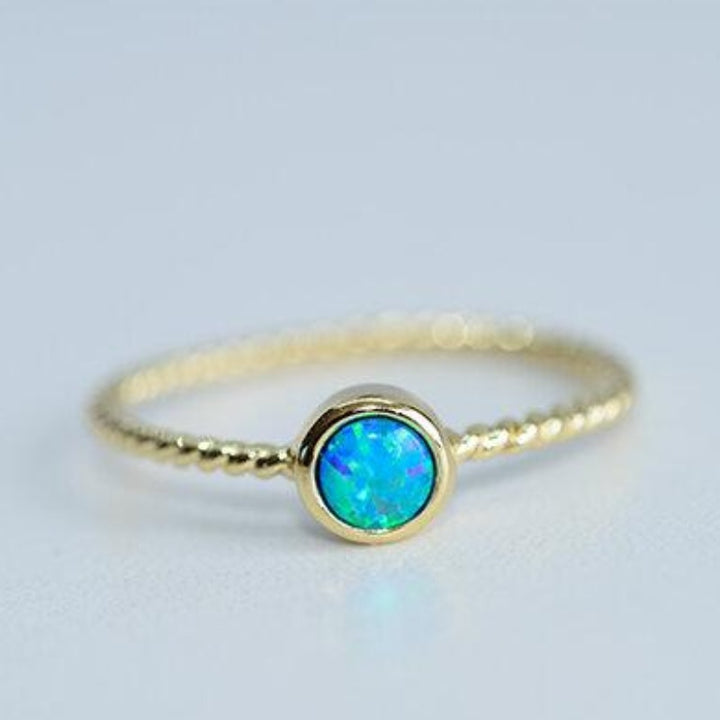 Twisted Stack Ring