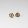 Crown Studs in Labradorite