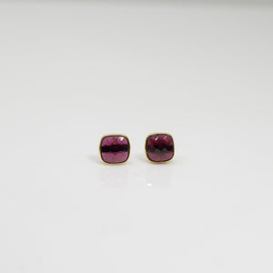 Bitsy Garnet Studs