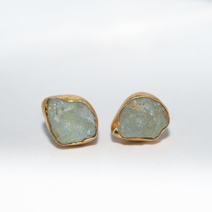 Raw Stone Studs