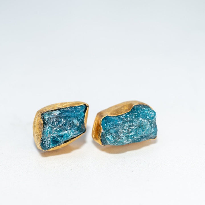 Raw Stone Studs