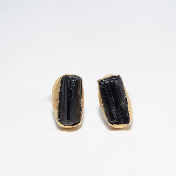 Raw Stone Studs