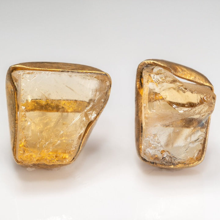Raw Stone Studs
