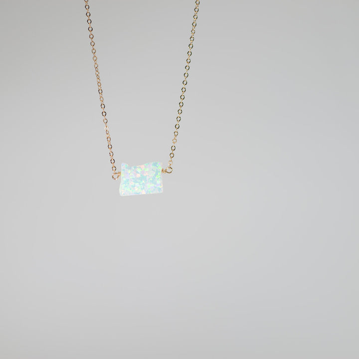Confetti Opal State Necklace