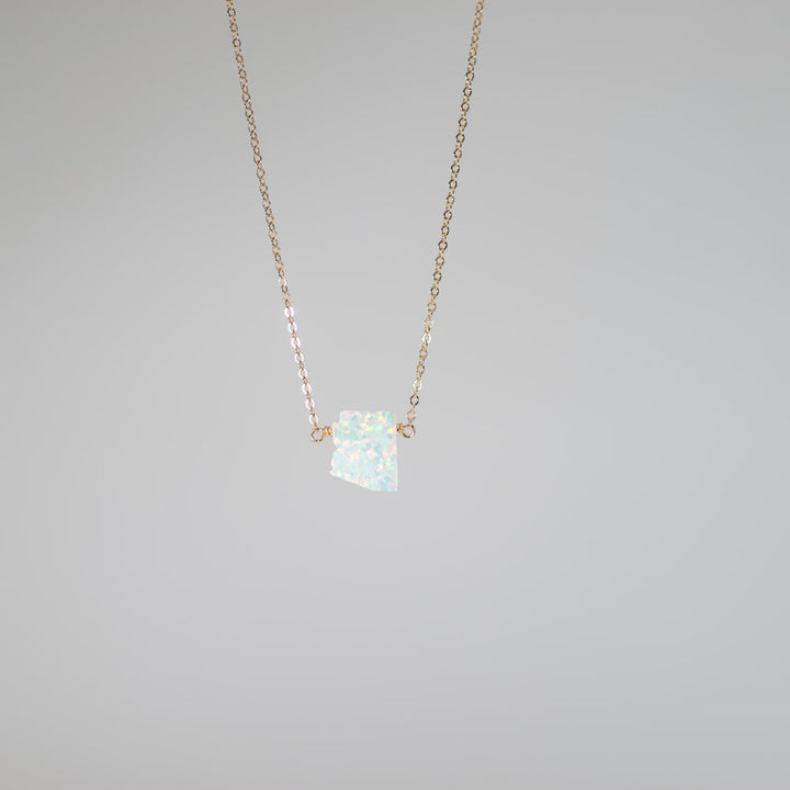 Confetti Opal State Necklace