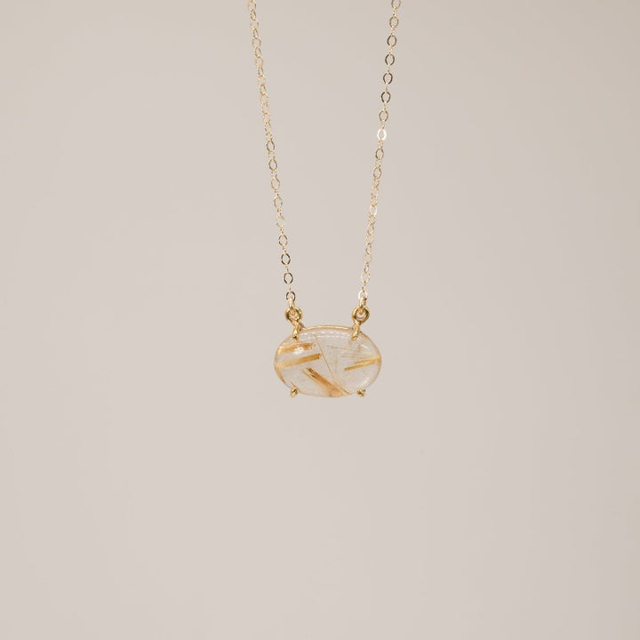 Rutile Quartz Necklace