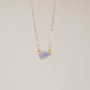 Tanzanite Cushion Necklace