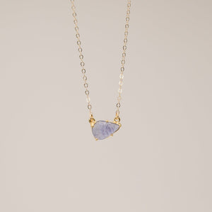 Tanzanite Cushion Necklace