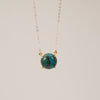 Azurite Cushion Necklace