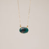 Azurite Cushion Necklace