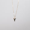 Abalone Letter Necklace