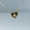 Gold heart necklace