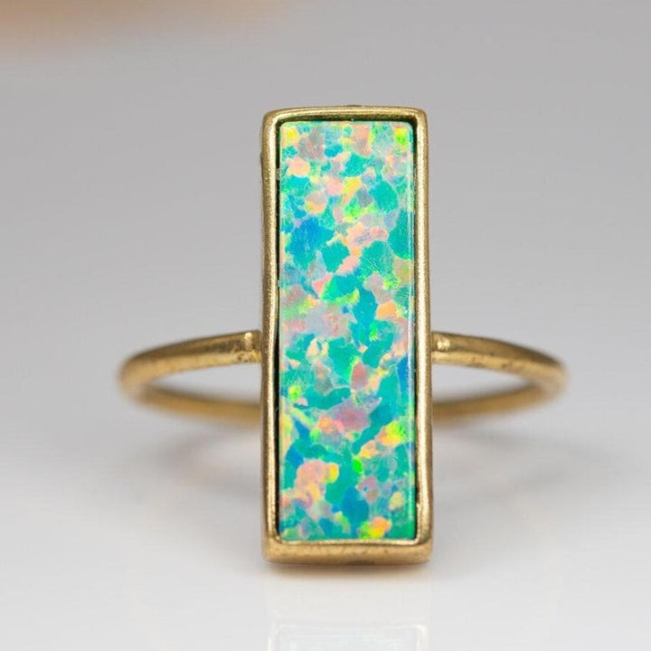 Gem Bar Ring