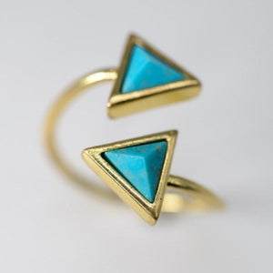 Triangle Duo Ring