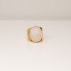 Rainbow Moonstone Cuff Ring