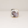 Dendrite Opal Cuff Ring