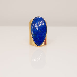 Lapis Cuff Ring 