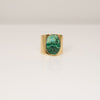 Malachite Cuff Ring