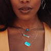 Turquoise Cushion Necklace