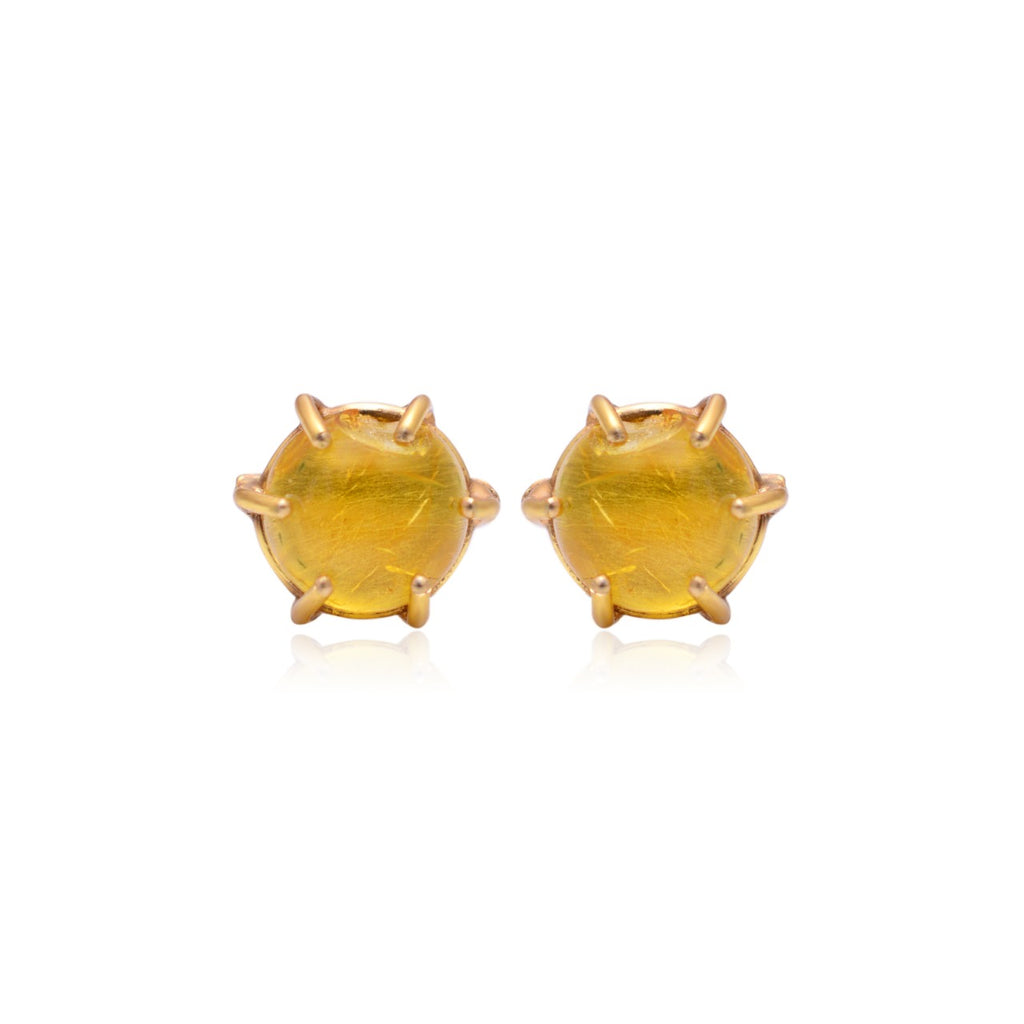 Queen Amber studs