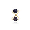Natural Sapphire Double Ring