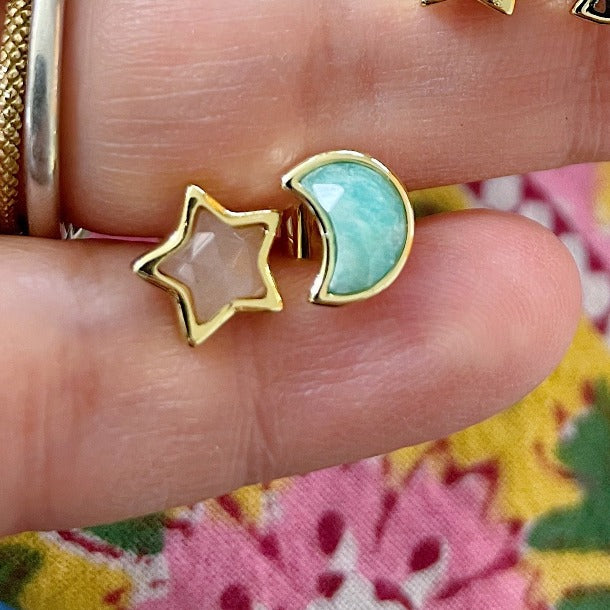 Gem Neverland Studs 