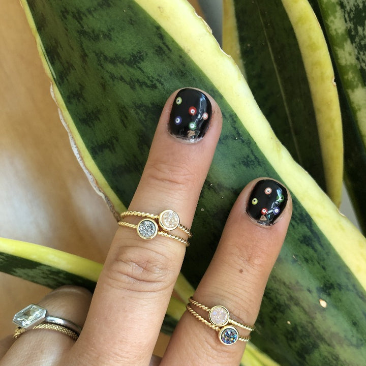 Twisted Stack Ring