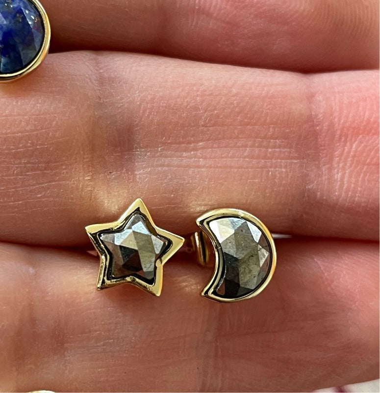 Gem Neverland Studs 