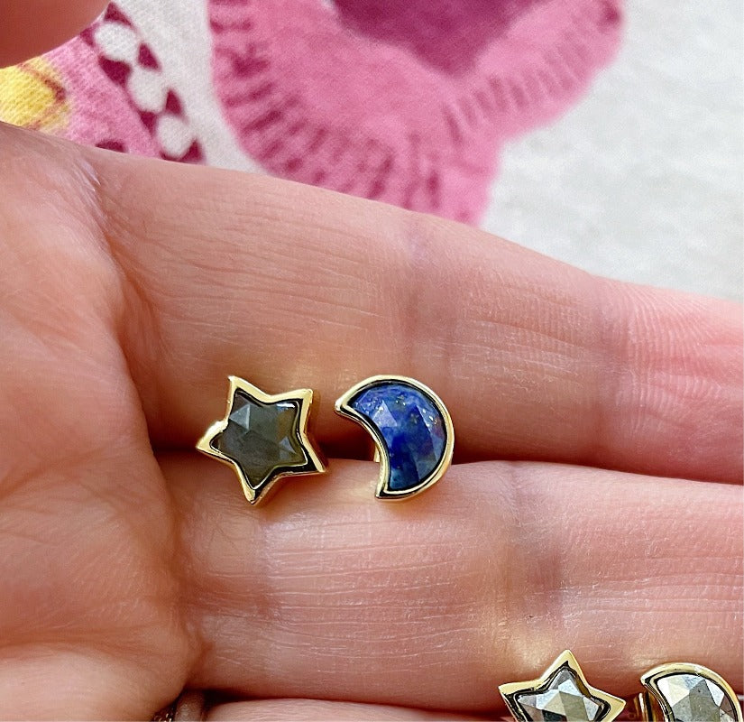 Gem Neverland Studs 