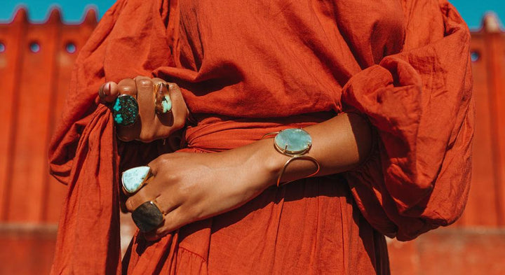 Crystal Rock Cuff