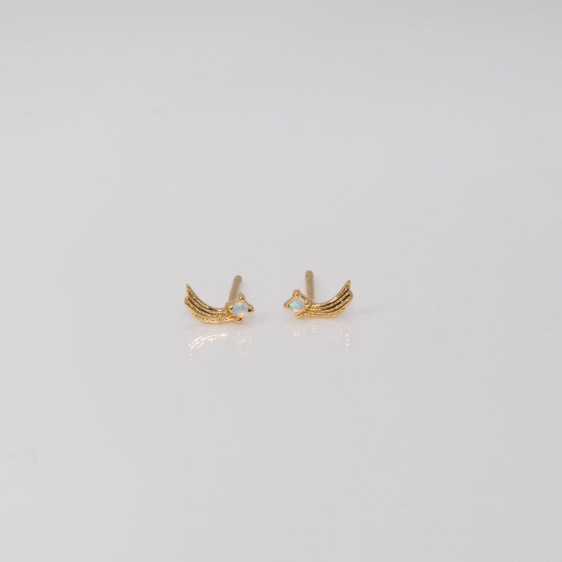 Shooting Star Opal Studs