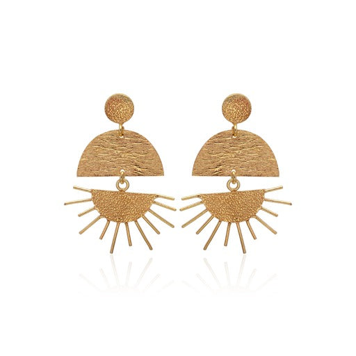 Sunshine Gold earrings