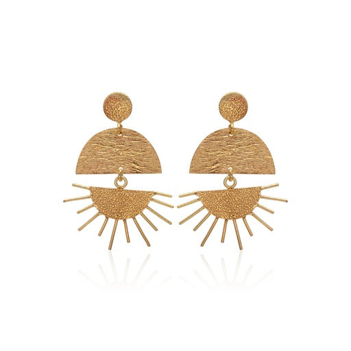 Sunshine Gold earrings