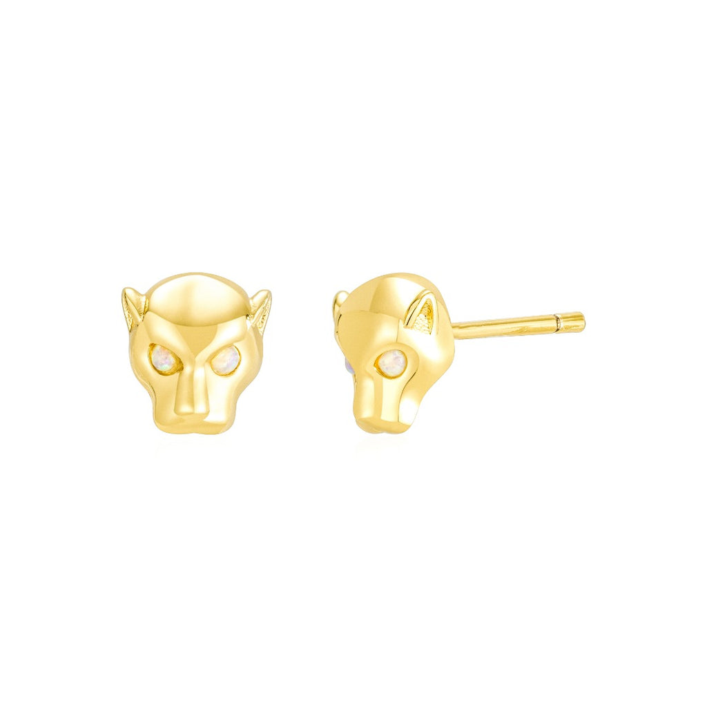 Jaguar opal Studs