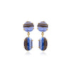 Queen Prong Drop Earrings