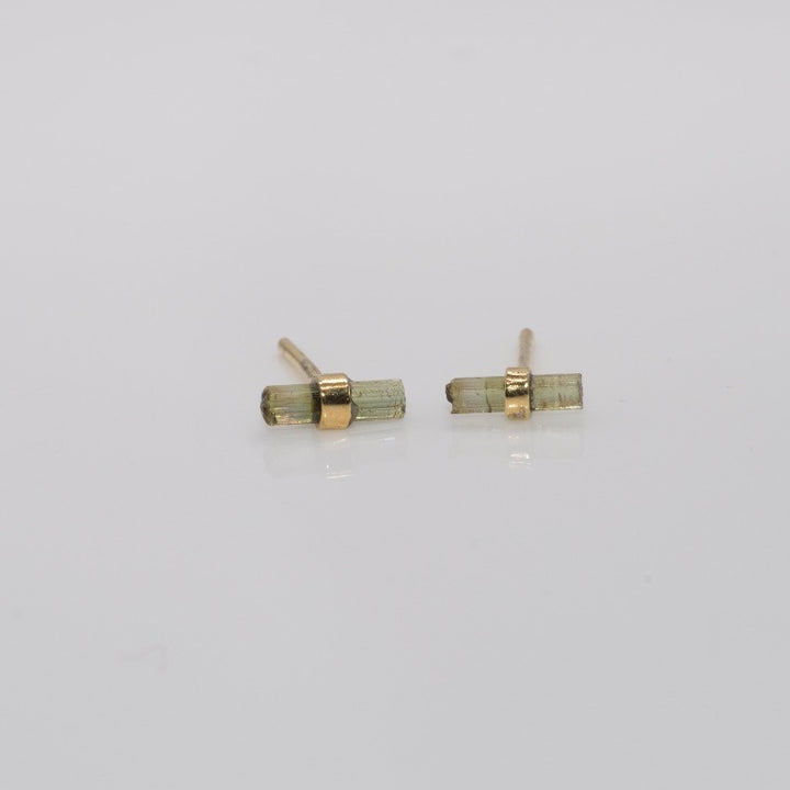 Tourmaline Tube Studs