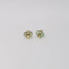 Tourmaline Pebble Studs in Green