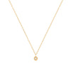 Gold Diamond Dot Necklace